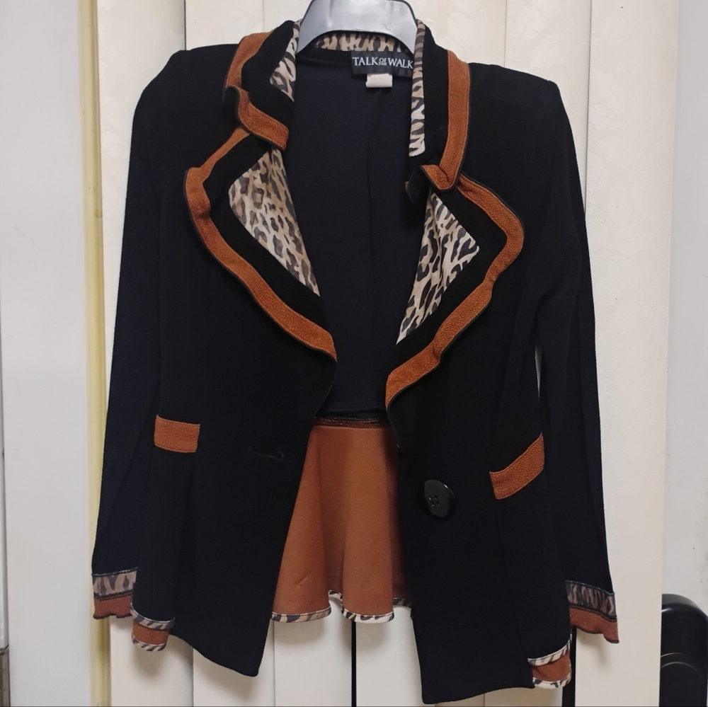 "Talk Of The Walk" Cheetah Print Jacket - 6